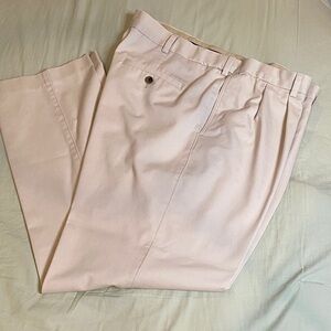 Men's Classic Alabaster Slacks Pants comfort waist 40 x 32